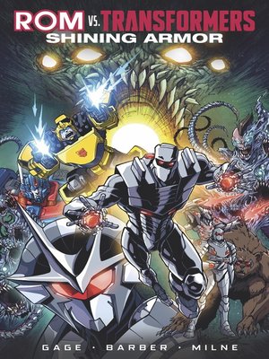 cover image of ROM vs. Transformers: Shining Armor